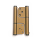 BLTR DETACHABLE DOUBLE ACT HINGE 120x35